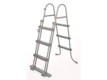 Schůdky k bazénům 107 cm bezpečnostní šedé