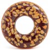 Nafukovací čokoládový 114 cm donut real potisk