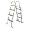Schůdky k bazénům 107 cm bezpečnostní šedé