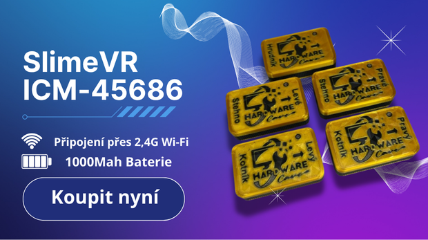 SlimeVR ICM-4568 full body tracking