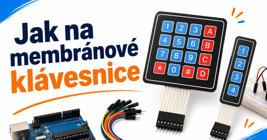 Jak na membránové klávesnice