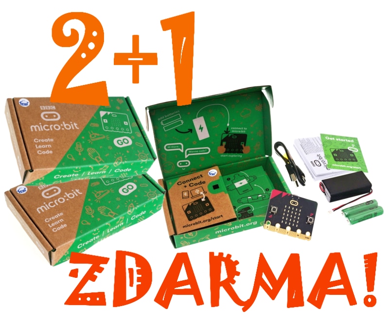 Získejte GO Kit v akci 2+1 ZDARMA!