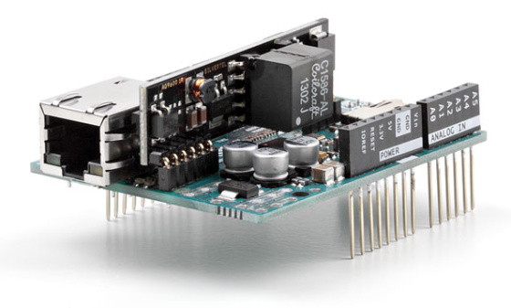 Arduino Ethernet Shield 2 s PoE