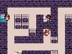 Arcade Pro – herní konzole pro výuku programování micro:bit příklad použití 1