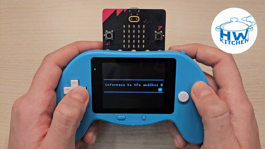 Arcade Pro – herní konzole pro výuku programování micro:bit projekt