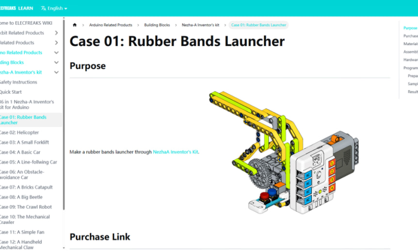 Arduino NEZHA-A Inventor's Kit pro mladé vynálezce WIKI