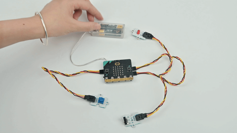 BBC micro:bit Basic Kit příklad použití 1