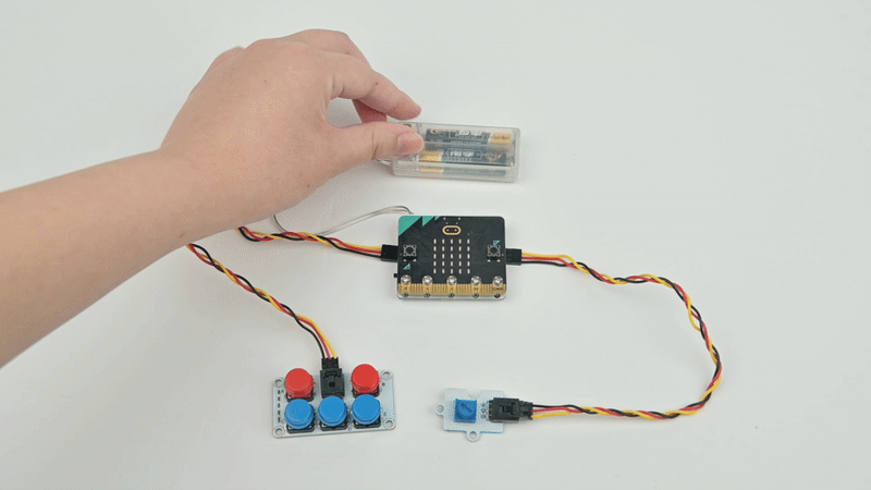 BBC micro:bit Basic Kit příklad použití 2
