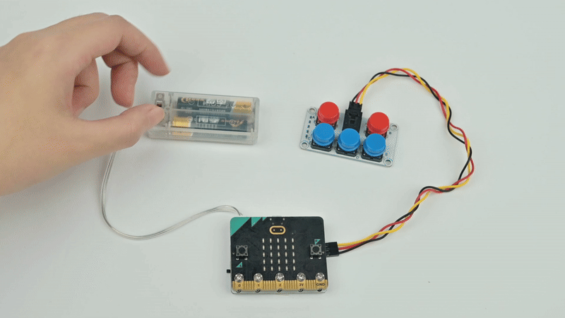 BBC micro:bit Basic Kit příklad použití 3