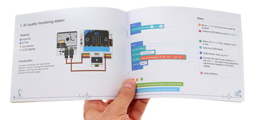 BBC Micro:bit Kit pro Internet věcí IoT návod