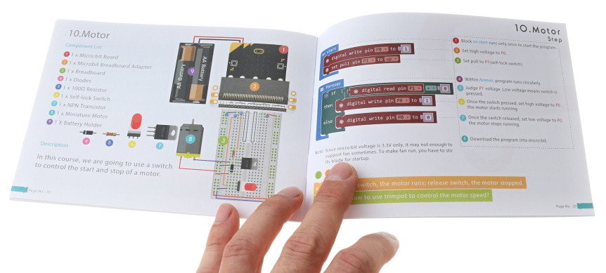 BBC micro:bit Starter Kit návod k použití