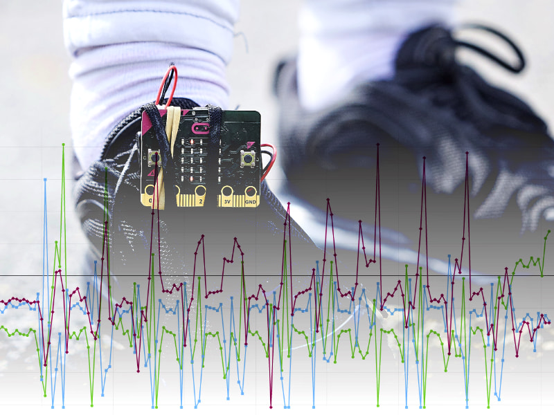 BBC micro:bit V2.21 - mikropočítač pro výuku programování měření dat
