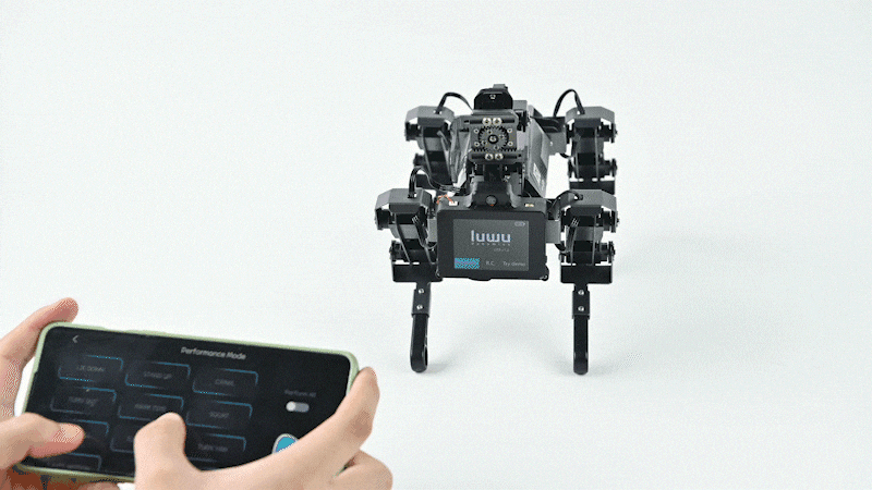 CM4 XGO-Lite robotický pejsek pro Raspberry Pi - aplikace