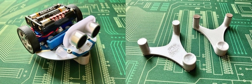 Stojánek pro robota Cutebot