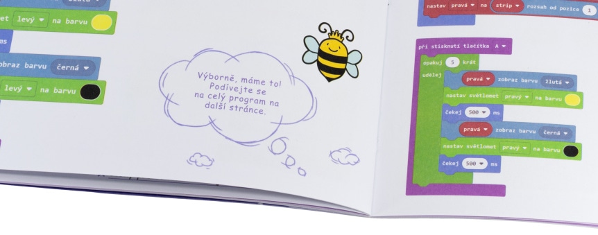 Smart Cutebot český návod - průvodce včelka