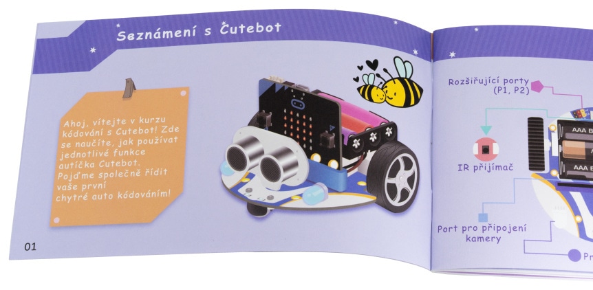Smart Cutebot český návod - seznámení