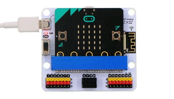 IoT:bit pro micro:bit - modul pro Internet věcí IoT - napájení z USB