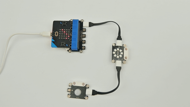 Jacdac Smart Exploration Kit pro micro:bit - detekce pohybu