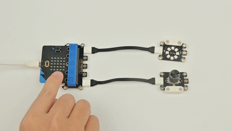 Jacdac Smart Exploration Kit pro micro:bit - RGB kroužek