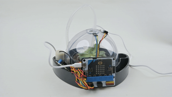 Micro:bit chytrý skleník projekt 4