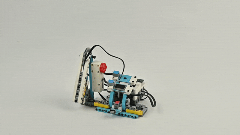 Micro:bit Nezha Pro AI Mechanical Power Kit – robotická AI stavebnice pro děti (bez micro:bit) projekt 4