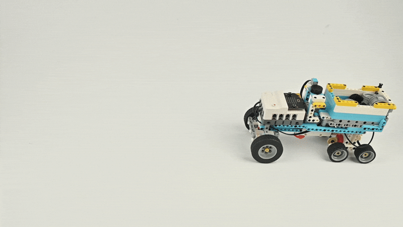 Micro:bit Nezha Pro AI Mechanical Power Kit – robotická AI stavebnice pro děti (bez micro:bit) projekt 5