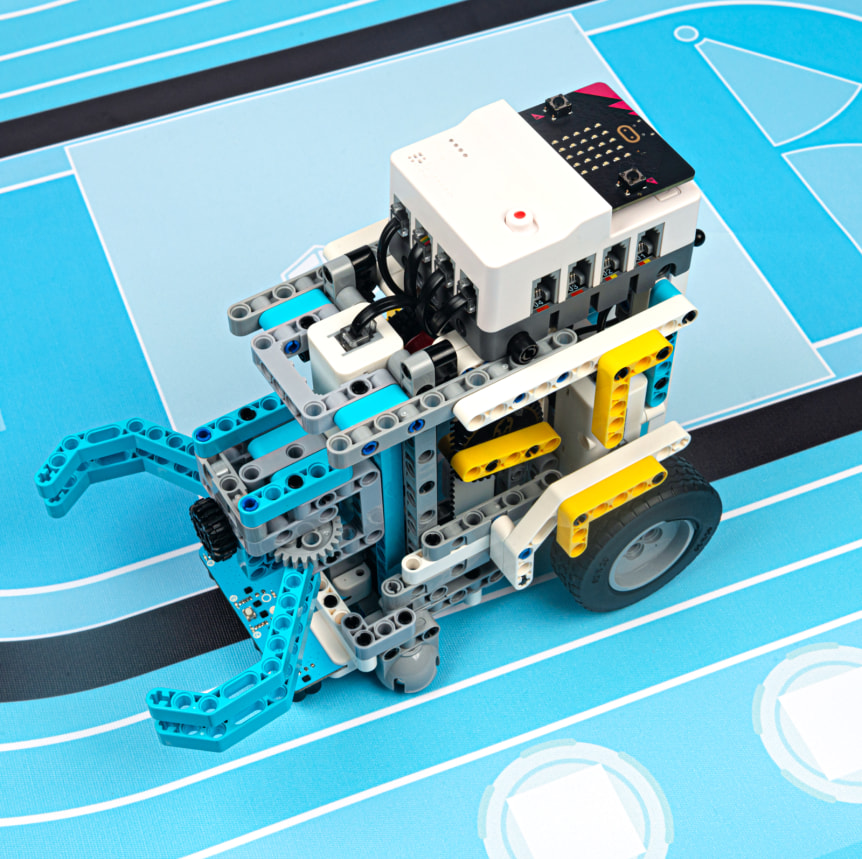 micro:bit Nezha Pro Sports Kit - sportovně laděný STEAM kit (bez micro:bit) projekt 1