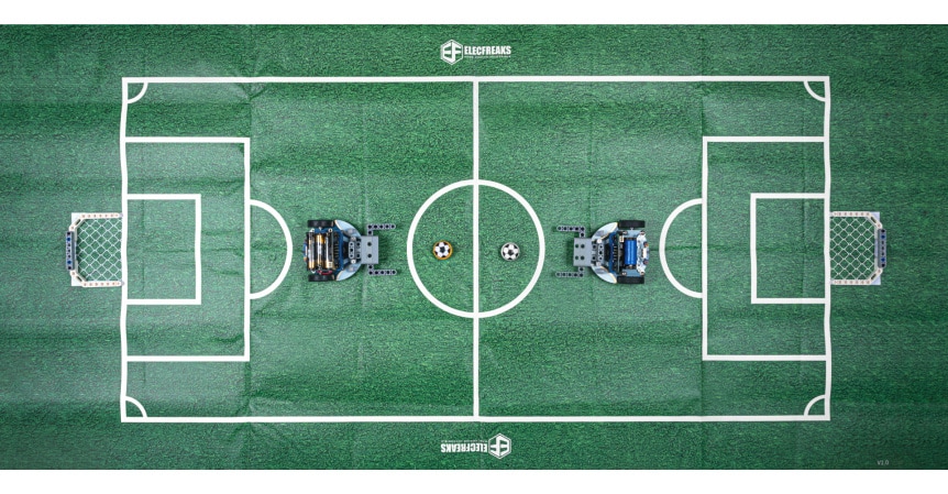 micro:bit sada pro robotí fotbálek s Cutebot - soutěžní vzdělávací model