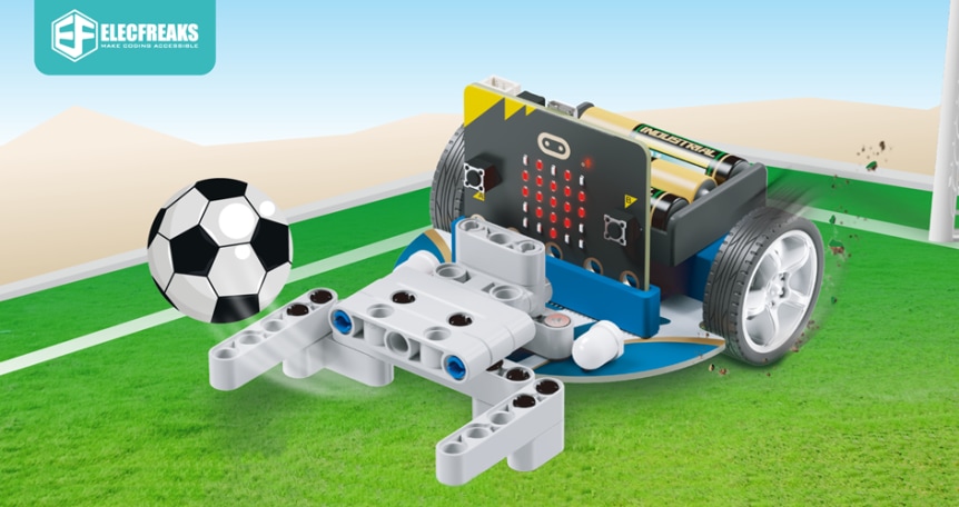 micro:bit sada pro robotí fotbálek s Cutebot