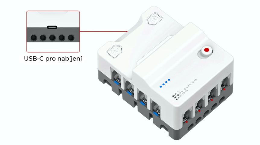Nezha PRO microbit rozšiřující modul - baterie