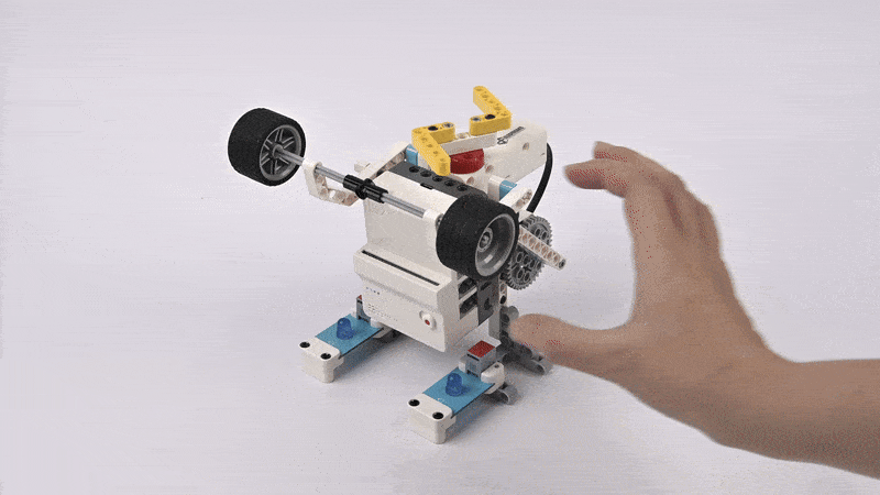 Nezha PRO microbit rozšiřující modul - ovládání motorů ukázka