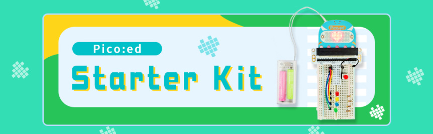 Pico:ed Raspberry Pi Starter Kit (s Pico:ed)