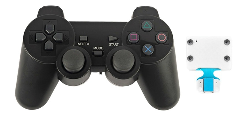 PlanetX PS2 gamepad pro micro:bit součásti balení