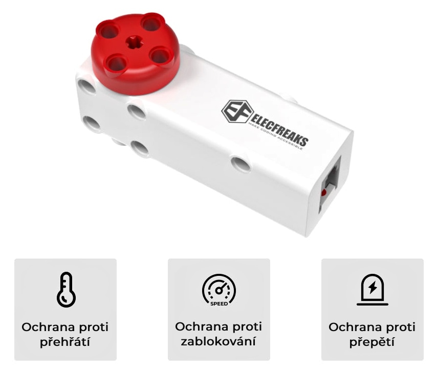 PlanetX Smart motor s enkodérem kompatibilní s LEGO® ochrany