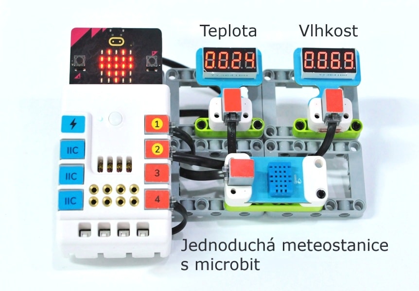 PlanetX snímač teploty a vlhkosti DHT11 meteostanice