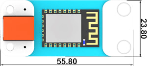 PlanetX WiFi modul rozměry