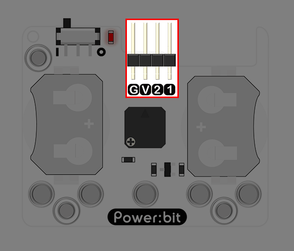 Power:bit pro micro:bit - "nositelný" napájecí modul konektor