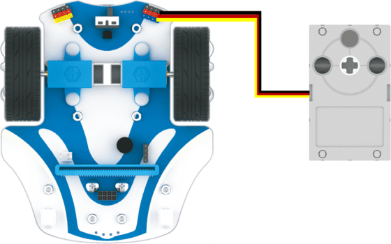Projektová sada příslušenství pro Cutebot Pro a TPBot - zapojení Cutebot Pro