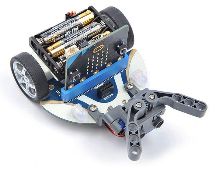 Robotické chapadlo pro Cutebot kompatibilní s LEGO® instalace na Cutebot