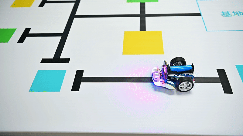 Smart Cutebot Pro - Bravurně jezdící auto pro výuku programování micro:bit snímač čáry