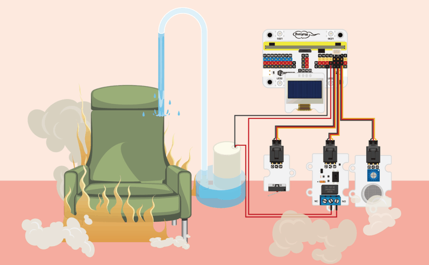 Micro:bit Smart Life Kit sada pro chytrou automatizaci projekt 4