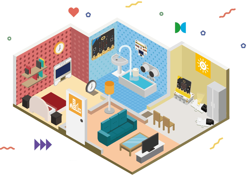 Micro:bit Smart Life Kit sada pro chytrou automatizaci