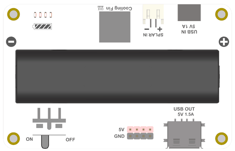 Solární napájecí modul s fotovoltaickým panelem