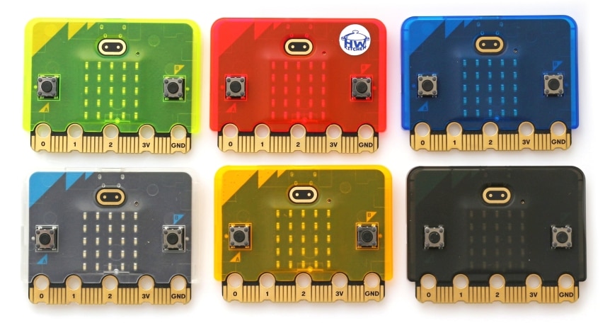 Super slim obal na Micro:bit V2 barvičky