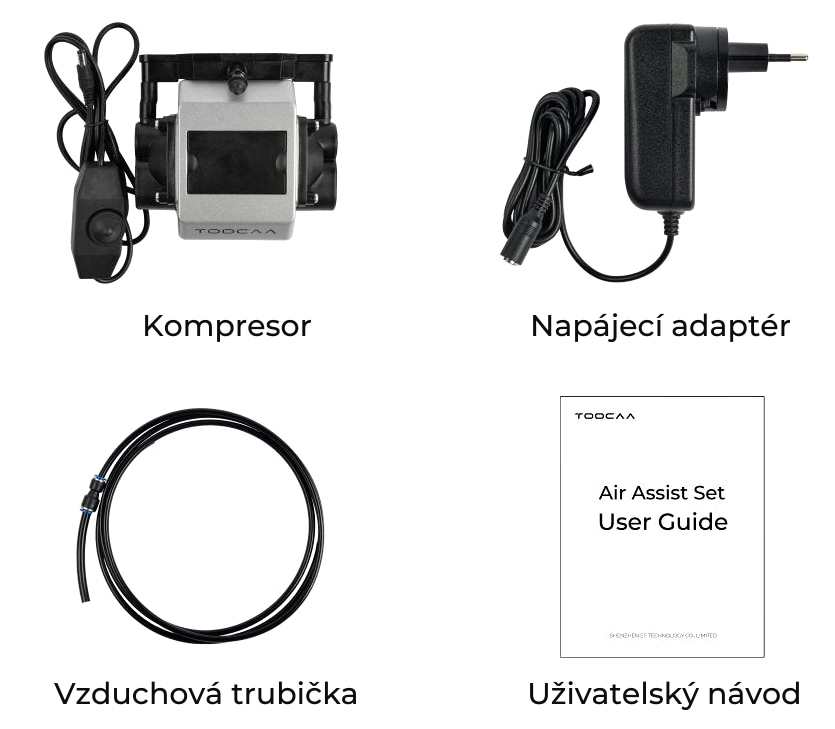 TOOCAA Air Assist Kit pro L2 součásti