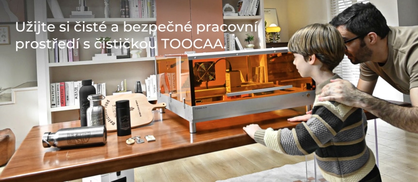 TOOCAA čistička vzduchu od kouřových zplodin - prostředí