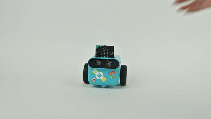 TPBot Edu - chytré robotické vozítko pro výuku programování micro:bit projekt 6