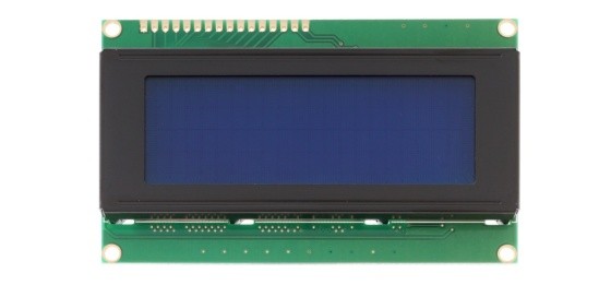 LCD displej 20x4 modrý s podsvětlením