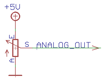 Potenciometr 10kΩ 0,5W lineární