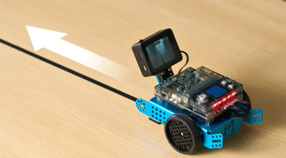 AI Camera 2.0 pro mBot2 & CyberPi rozpoznávání trasy
